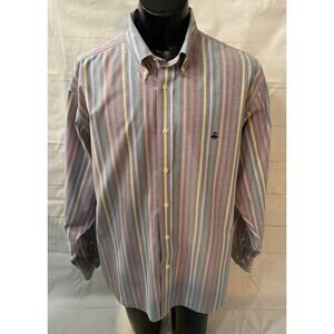 Brooks Brothers 346 The Original Polo Shirt Suprima Cotton Long Sleeve Men’s XL